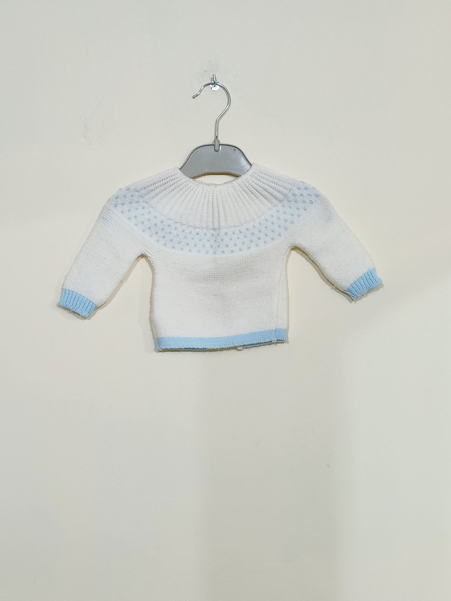 Brassière blanche et bleue Taille Naissance