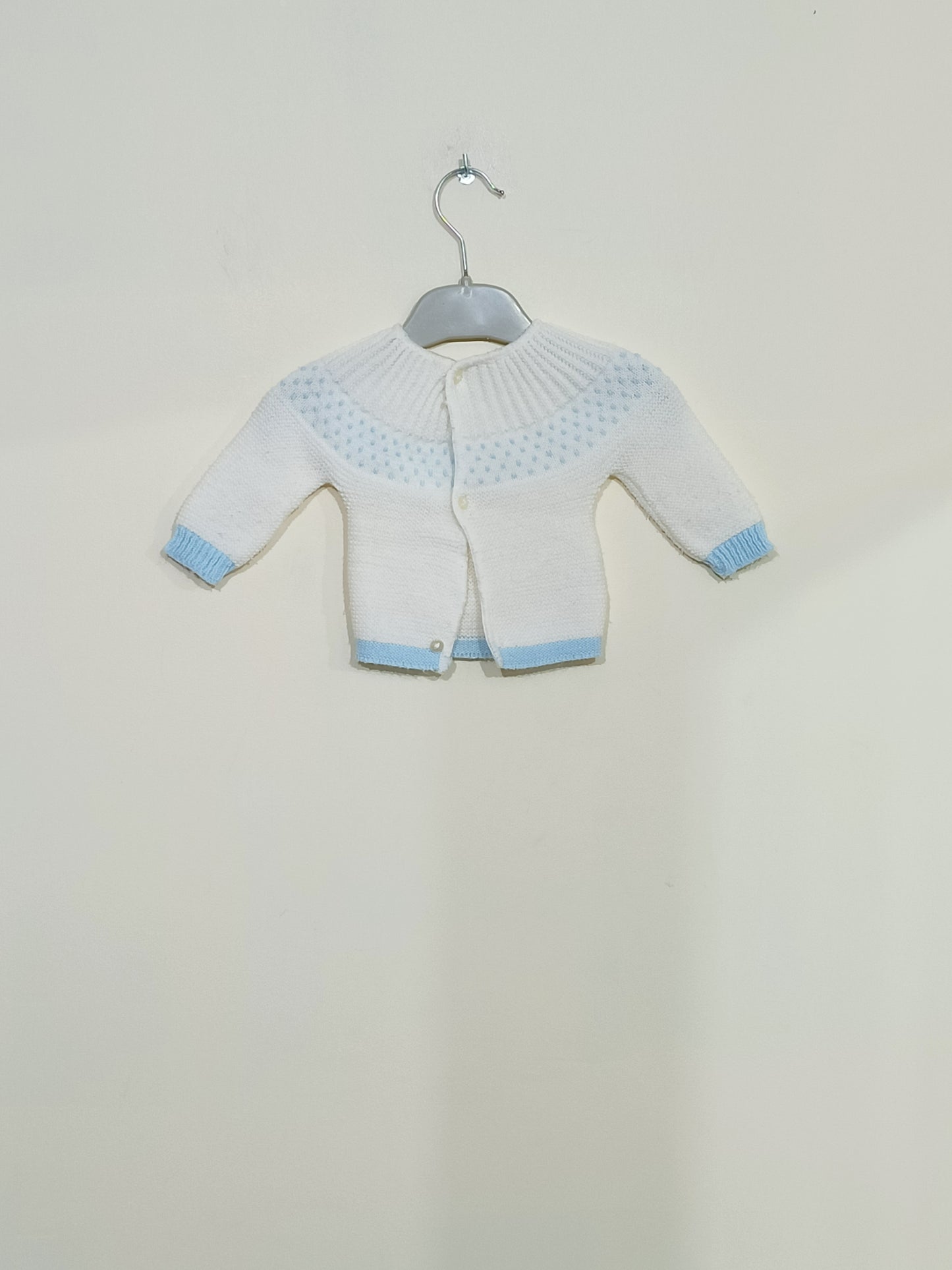 Brassière blanche et bleue Taille Naissance