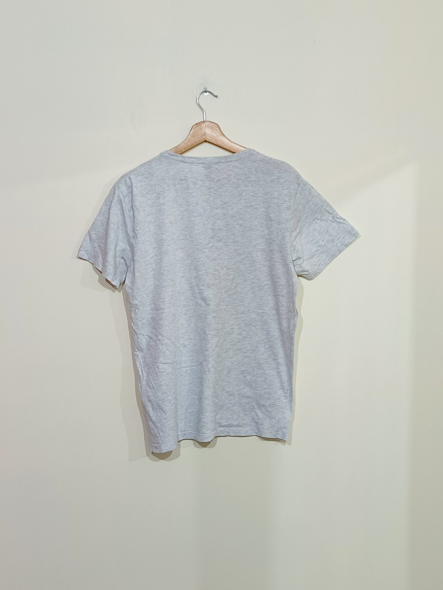 T-shirt gris chiné avec impression Taille L