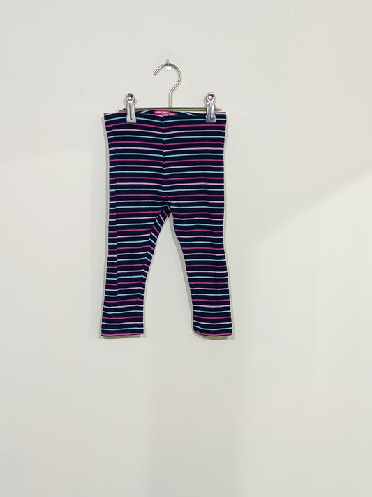 Legging Youg Dimension bleu marine rayé Taille 4-5 Ans