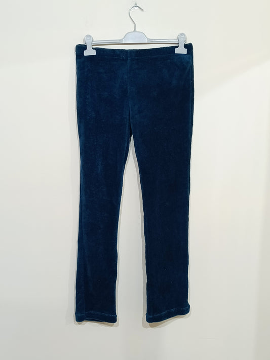 Pantalon de pyjama chaud In Extenso bleu canard Taille M