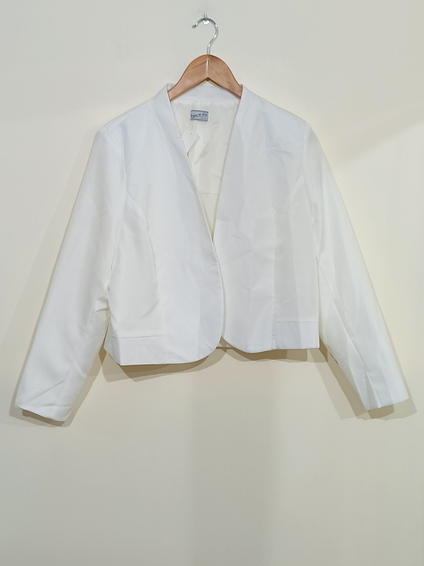 Veste courte Sergio Di Fiori blanche Taille XXL