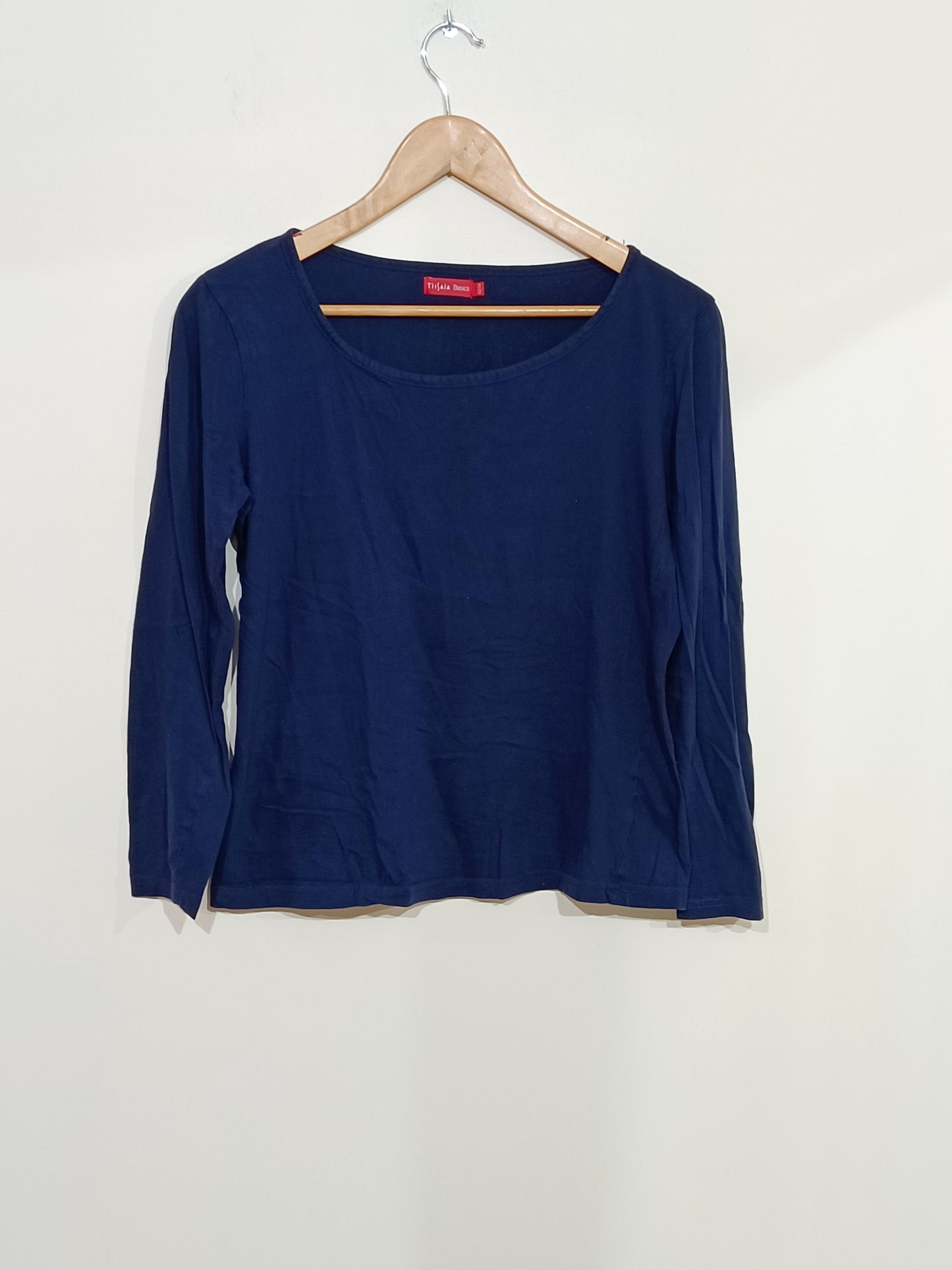 T-shirt manches longues Tissaia bleu marine Taille 42/44