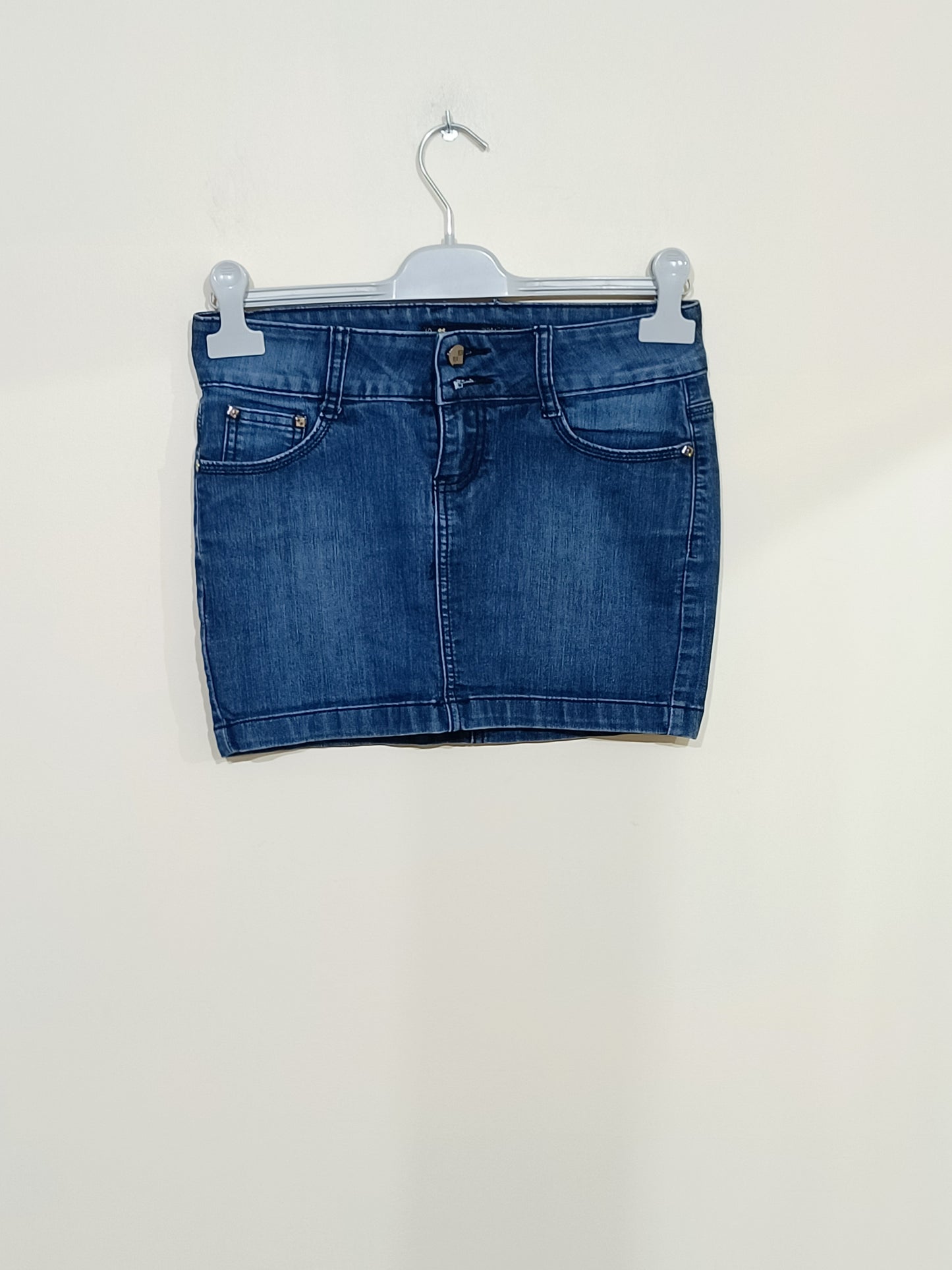 Mini jupe en jeans Kendy's bleue Taille 38