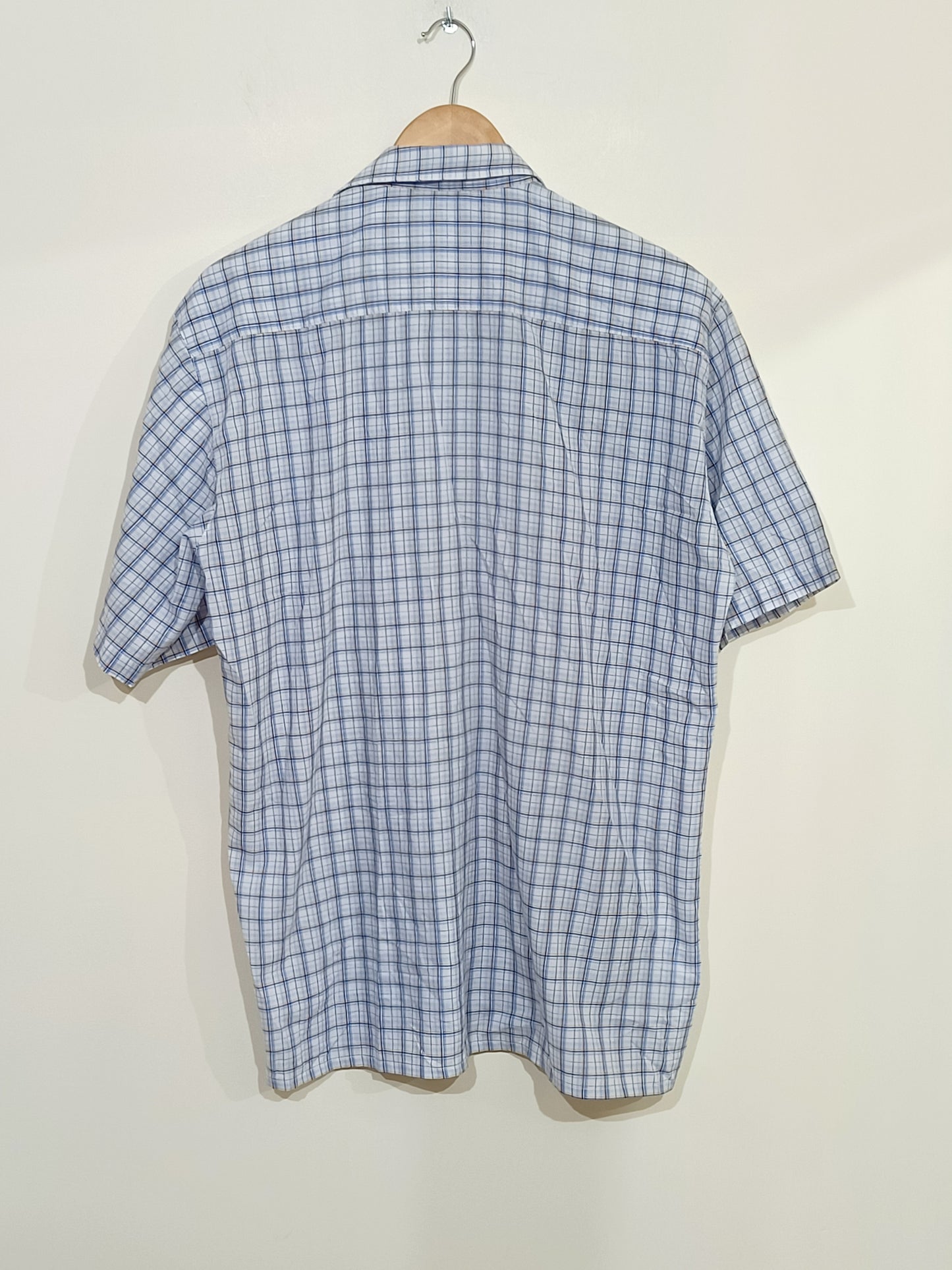 Chemise manches courtes On is One à carreaux Taille 39/40 (M)