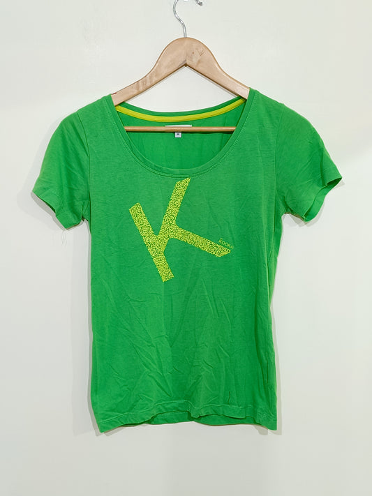 T-shirt Kookaï vert avec impression Taille M