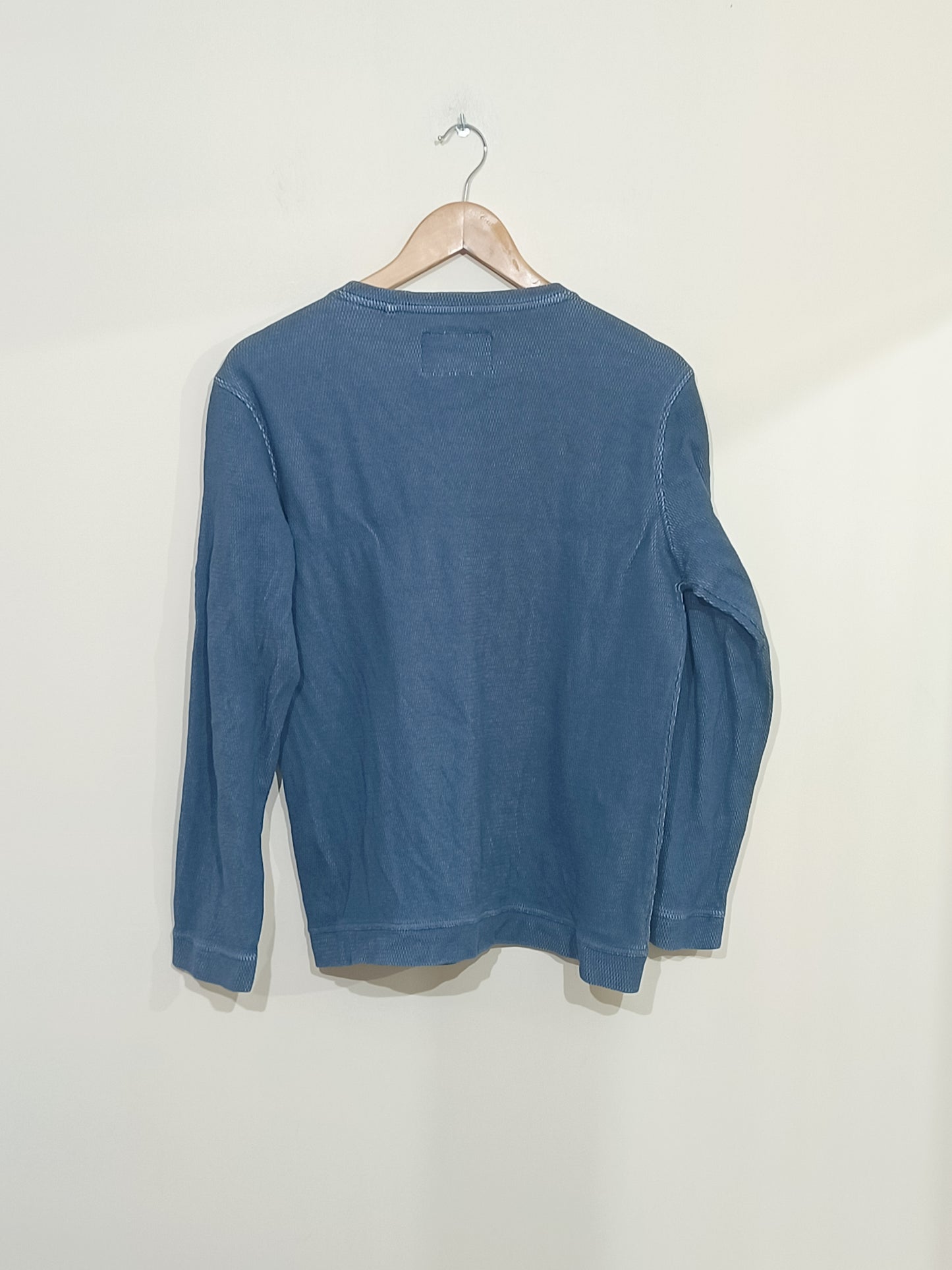 Sweat Bonobo bleu avec impression Taille L
