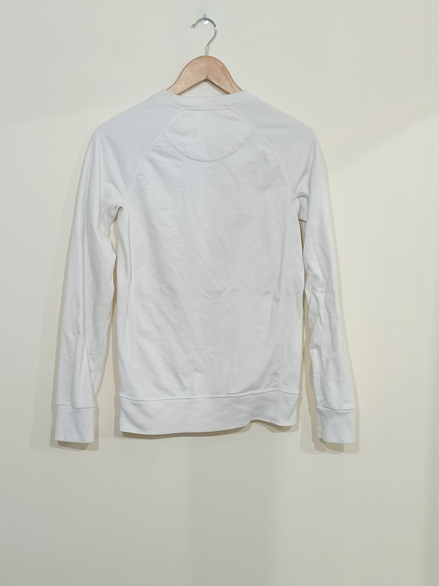 Sweat avec fermeture Célio blanc Taille S