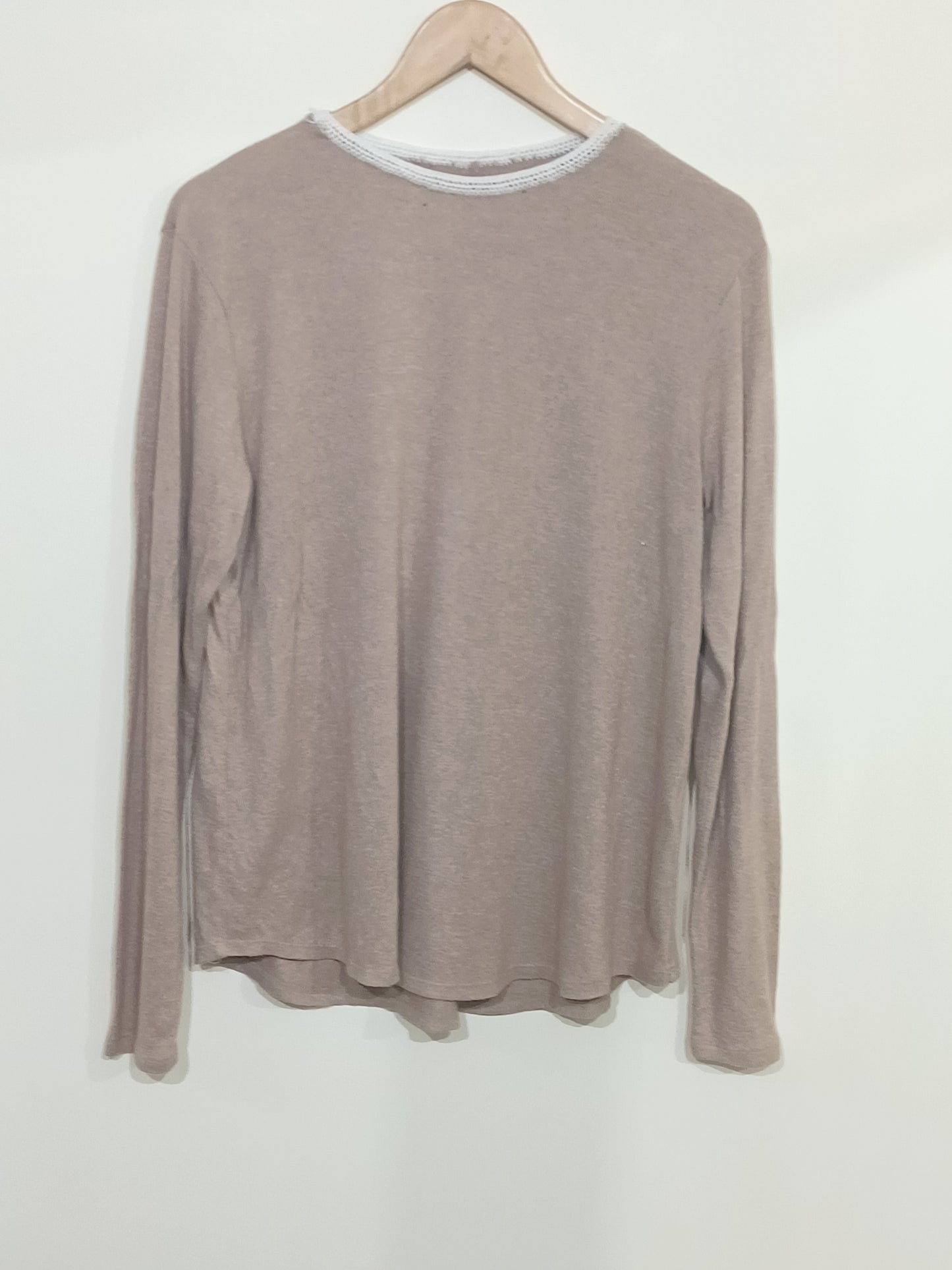 Pull fin C&A beige foncé Taille L