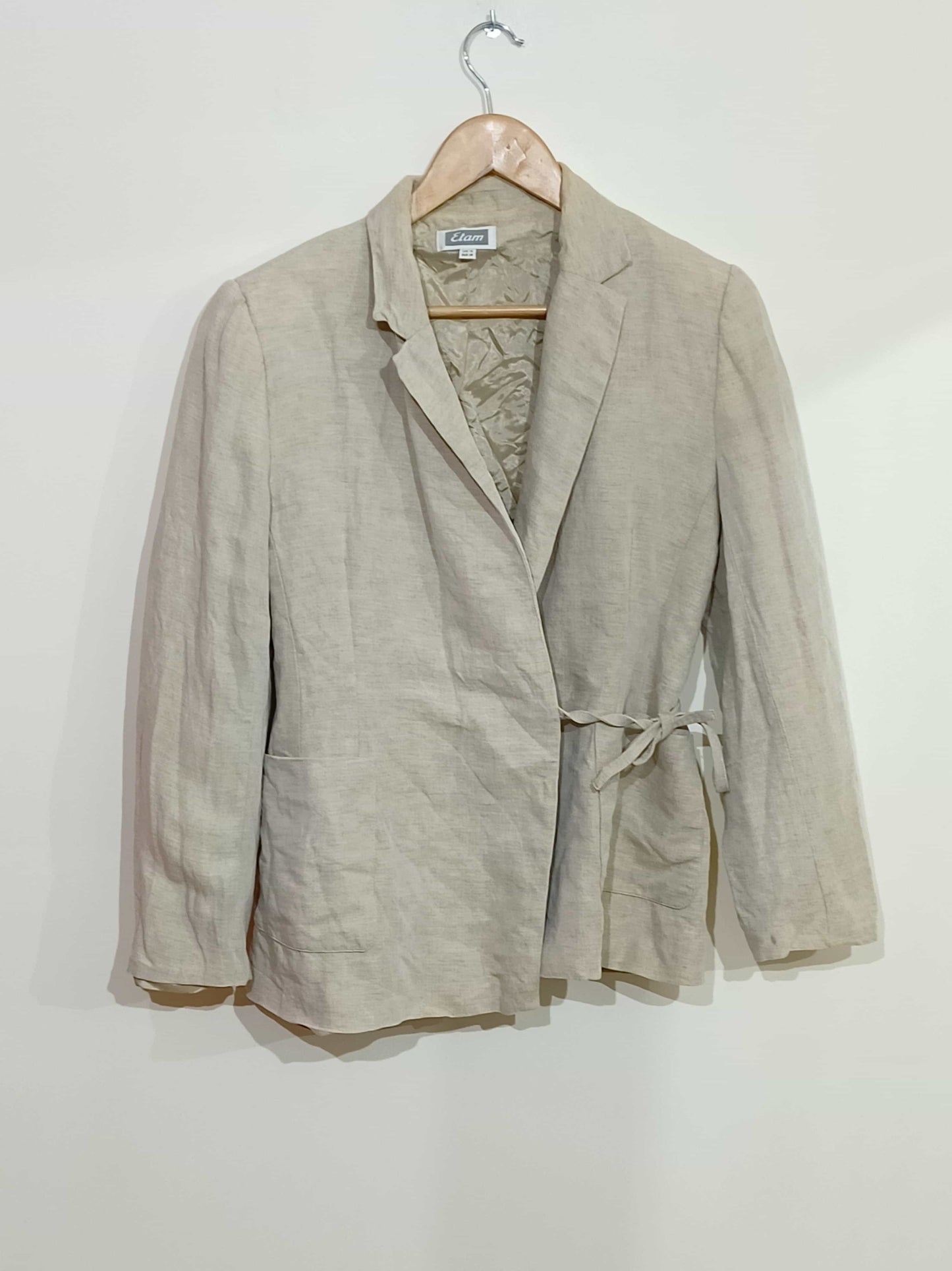 veste-légère-etam-beige-taille-38-la-friperie-d'emilie-vestes-femmes-taille-38-0