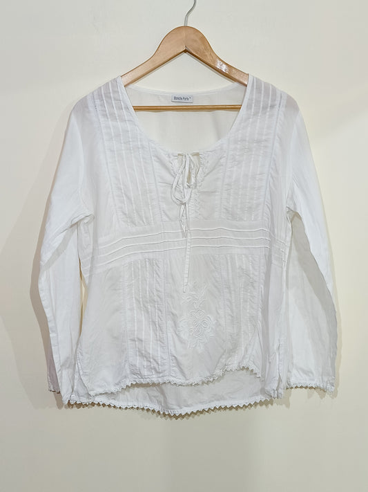 Blouse fantaisie Blancheporte blanche Taille 42/44