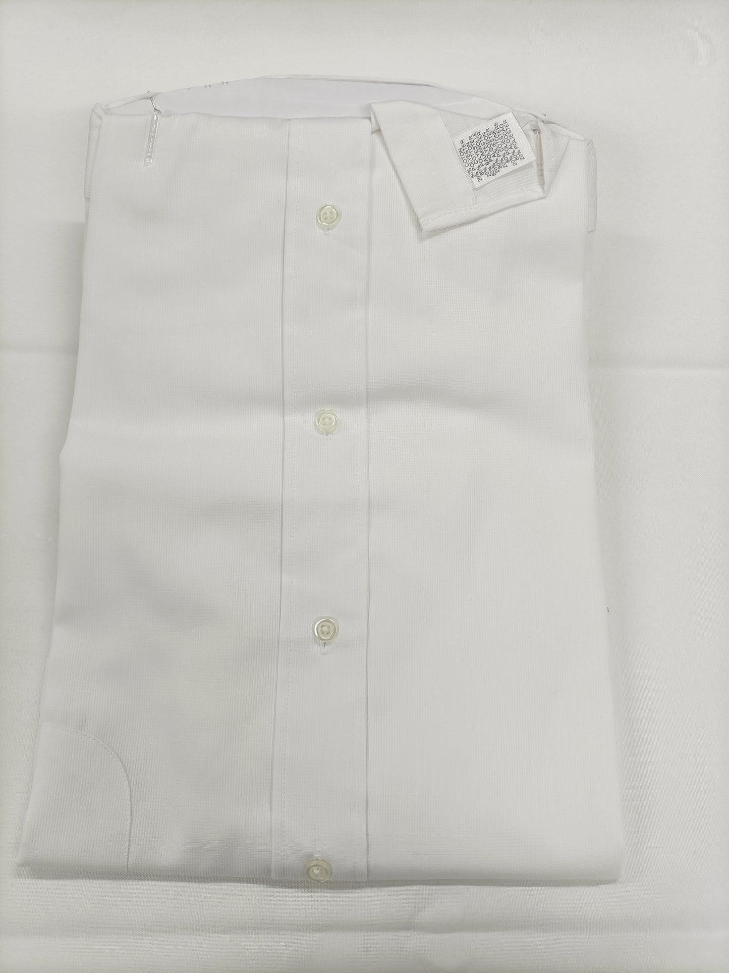 Chemise manches courtes Yves Dorsey blanche Taille 41/42 (L)