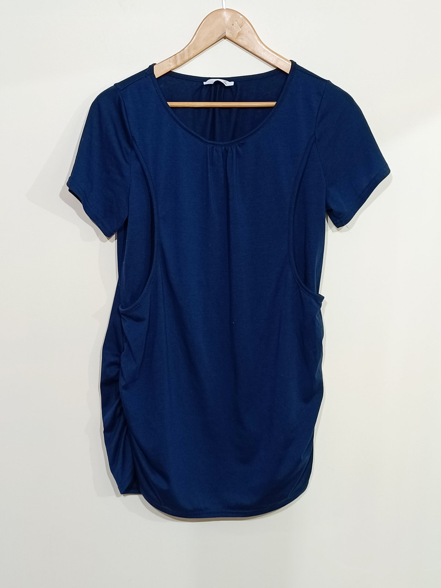 T-shirt d'allaitement bleu marine Taille L