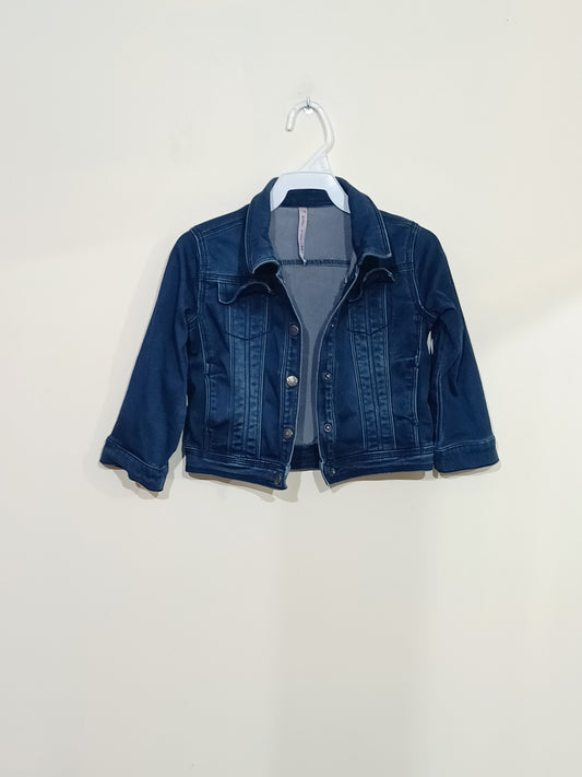 Veste en jeans Gémo bleue Taille 4 Ans