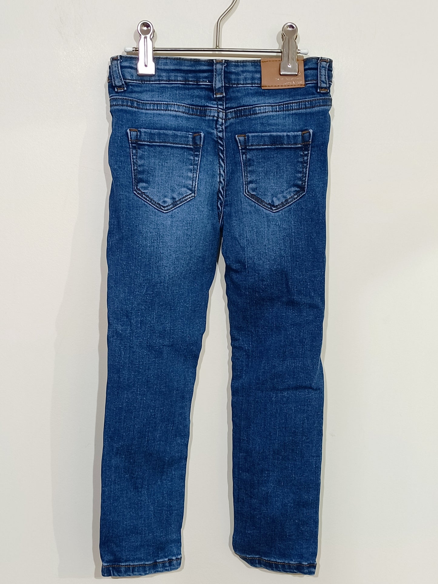 Jeans Vertbaudet bleu slim Taille 4 Ans