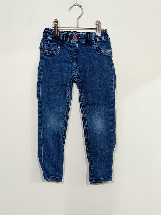 Jeans Sergent Major bleu Taille 4 Ans