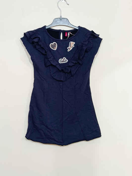 Robe manches courtes Orchestra bleu marine Taille 4 Ans