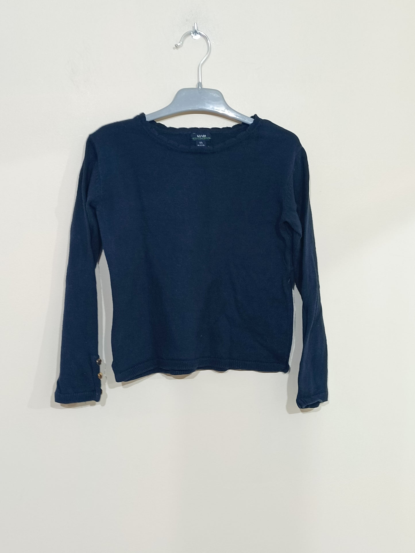 Pull fin Kiabi bleu marine Taille 4 Ans