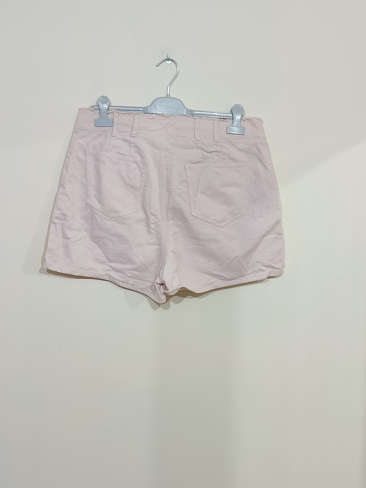 Short en jeans Kiabi rose clair Taille 42