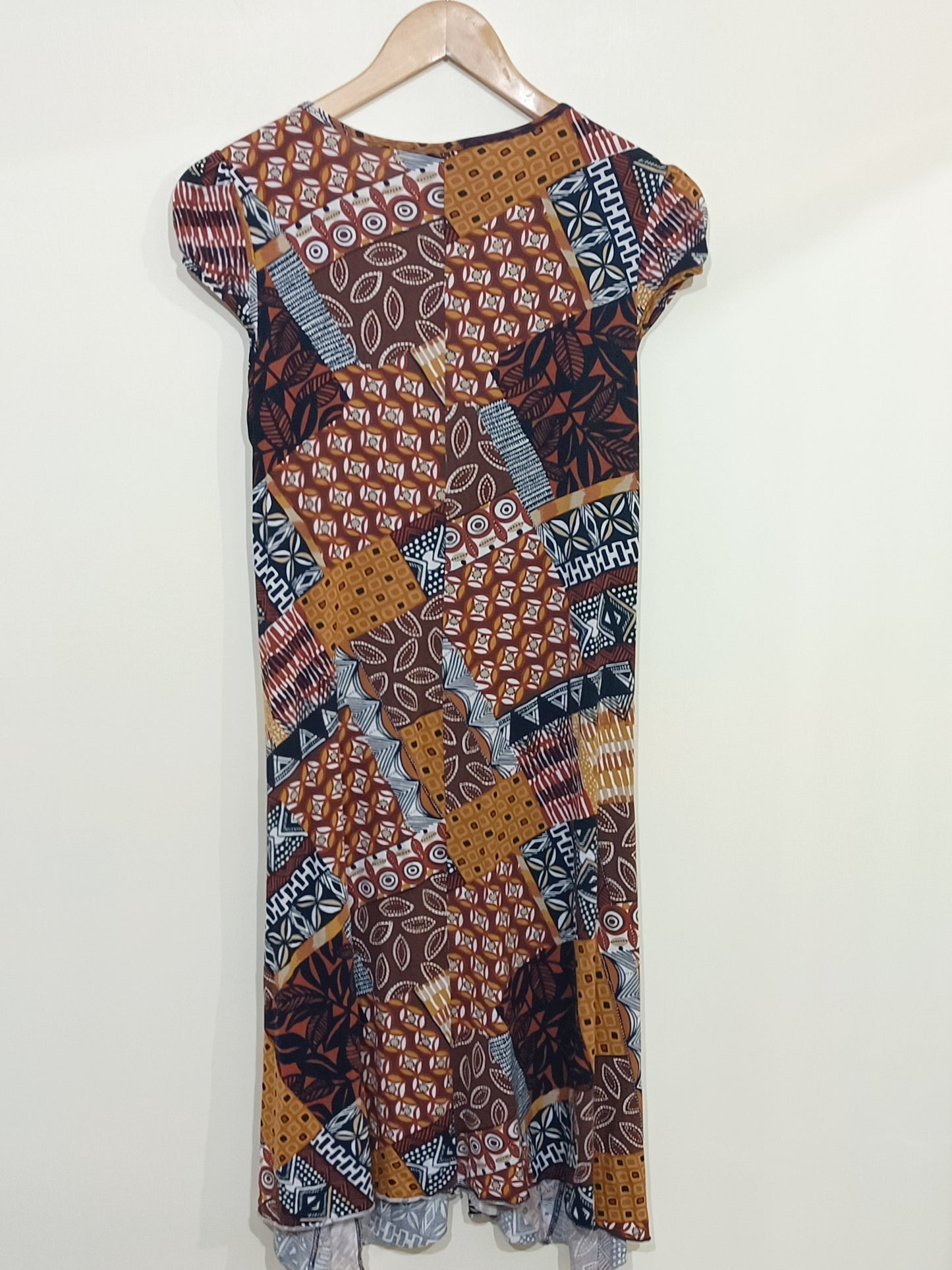 Robe manches courtes Affinités à motifs Taille 40