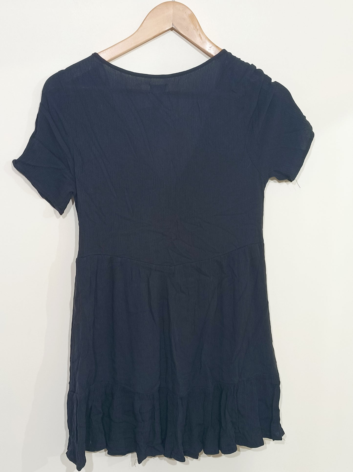 Tunique longue manches courtes Pull & Bear noire Taille S