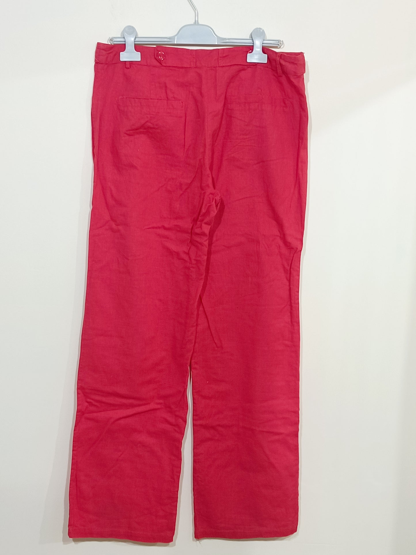 Pantalon léger Via 28 rouge Taille 42