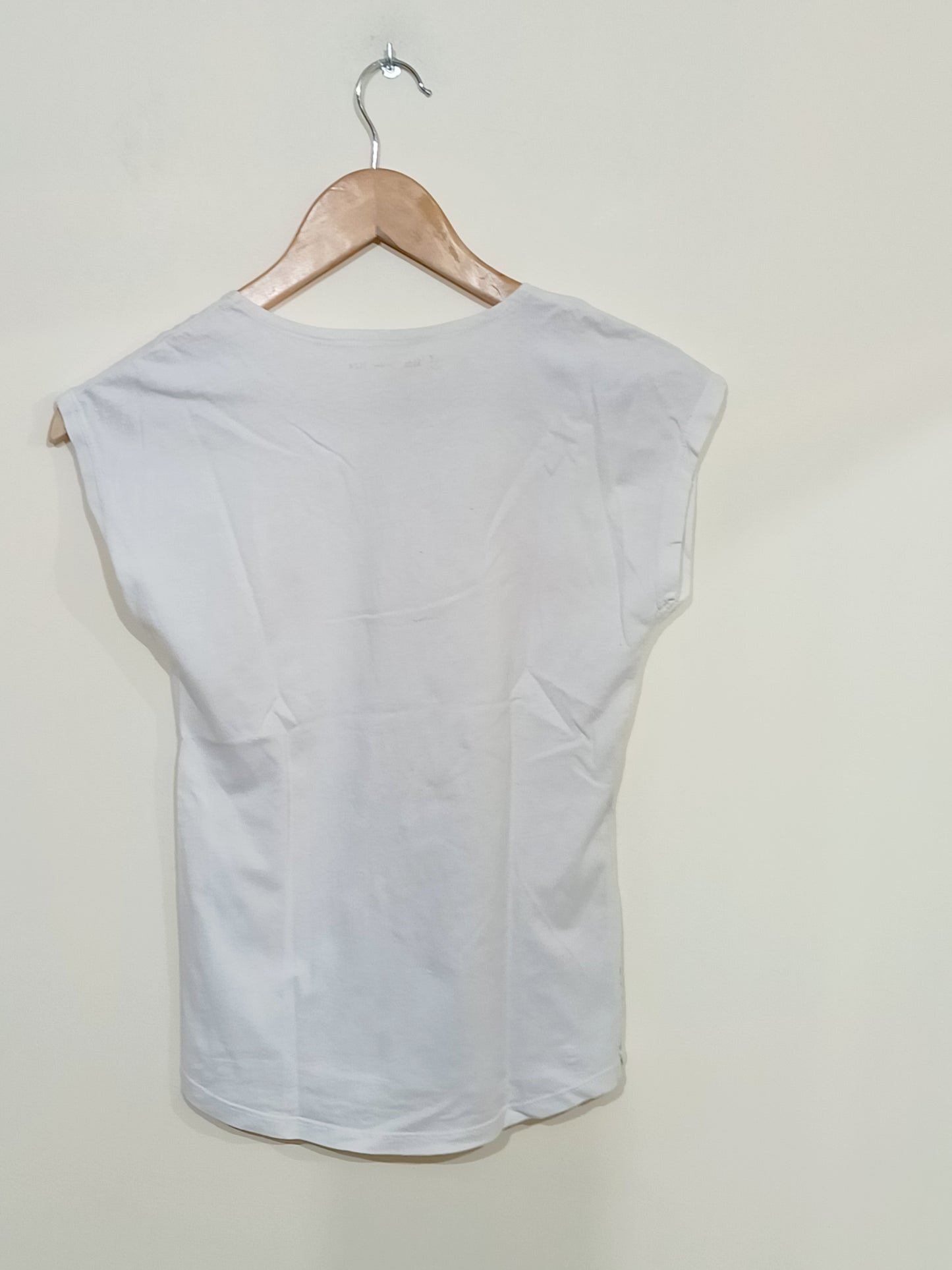 T-shirt Gémo blanc avec impression Taille 12 Ans