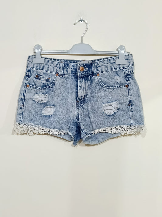 Short en jeans Denim Co bleu délavé Taille 40