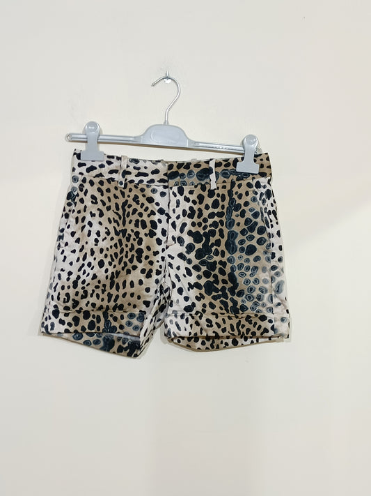 Short Zara imprimé léopard Taille XS