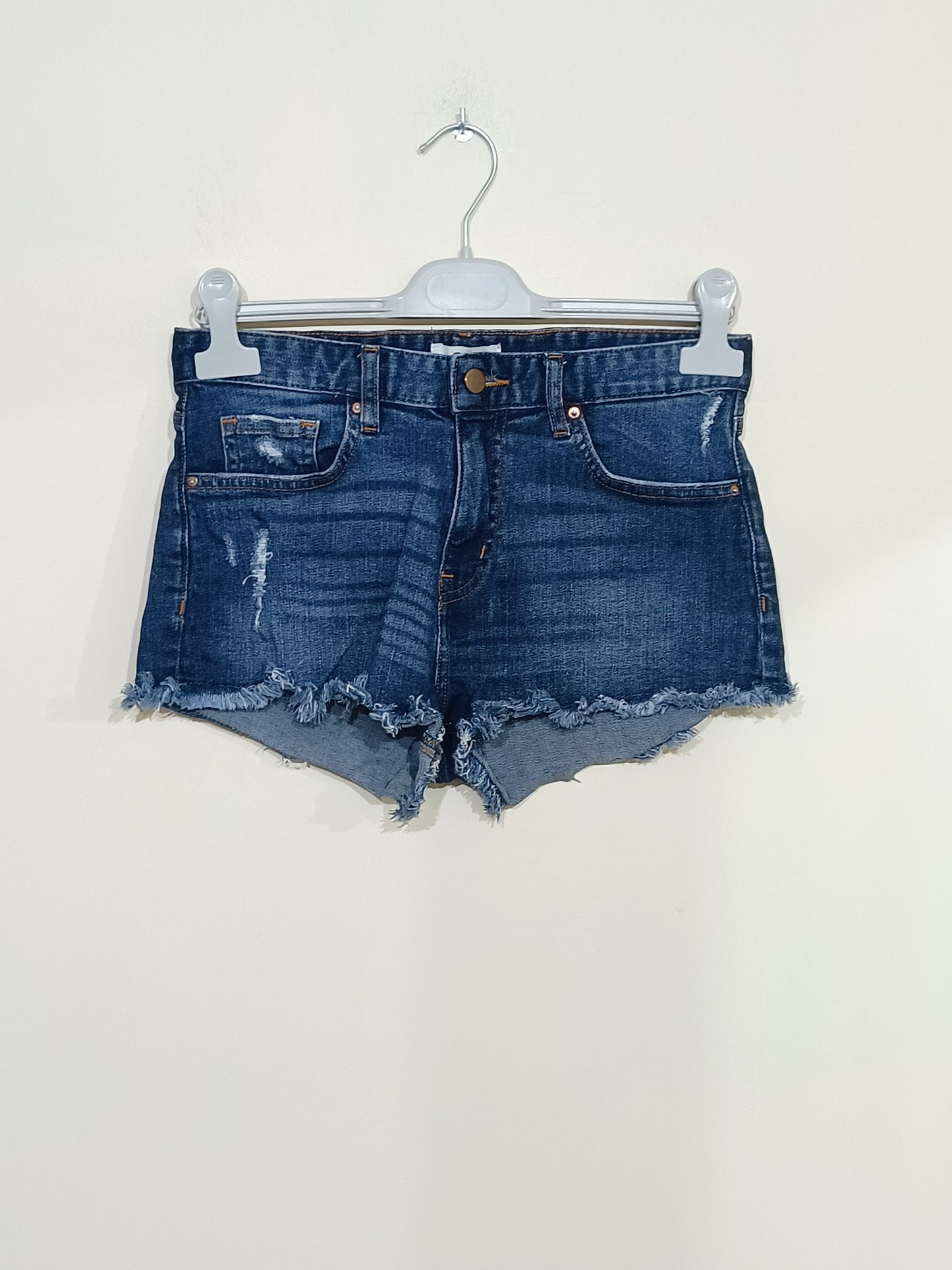 Short en jeans H&M bleu foncé Taille 36