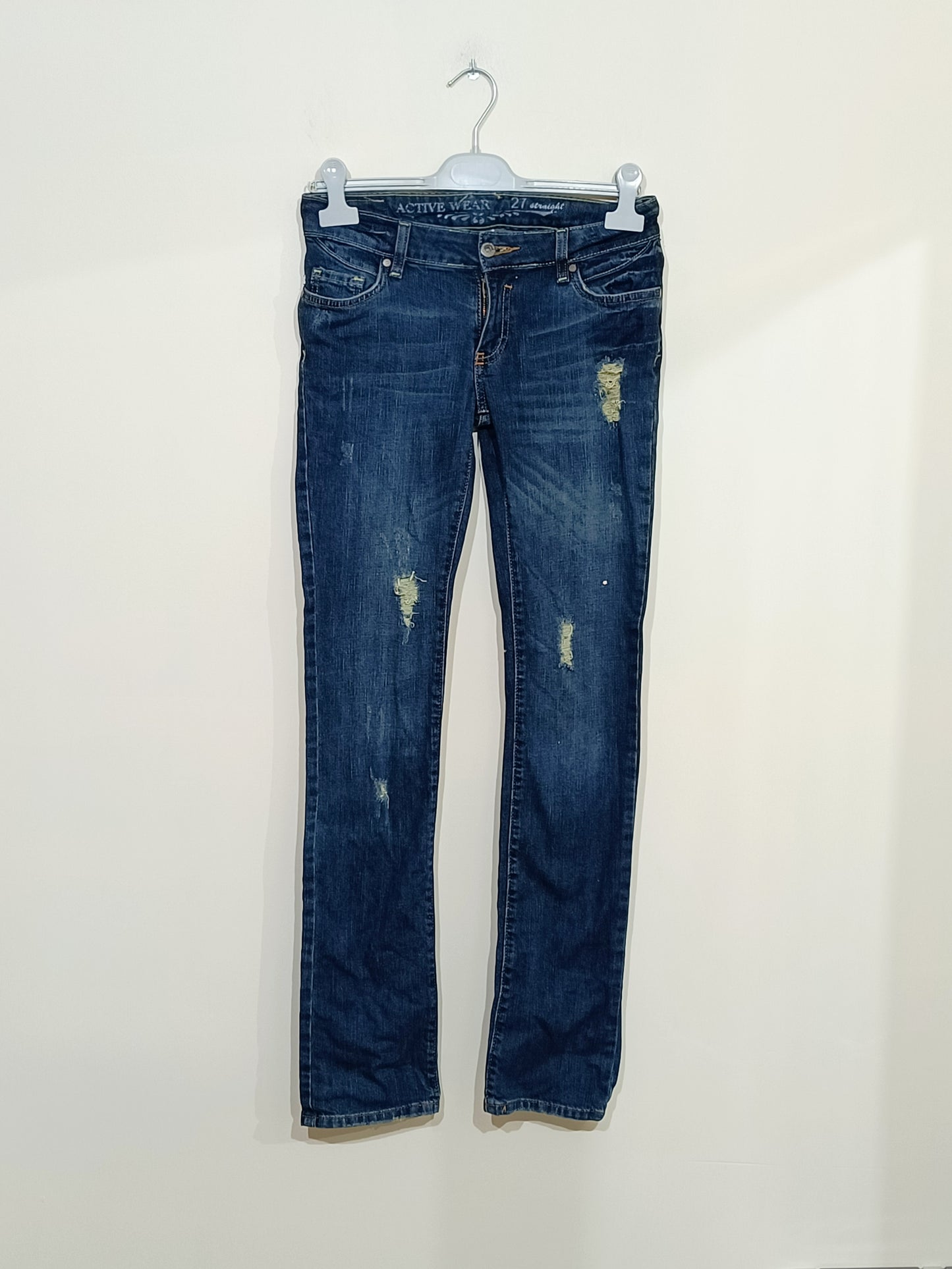 Jeans La Redoute bleu avec "usure" Taille 36/38