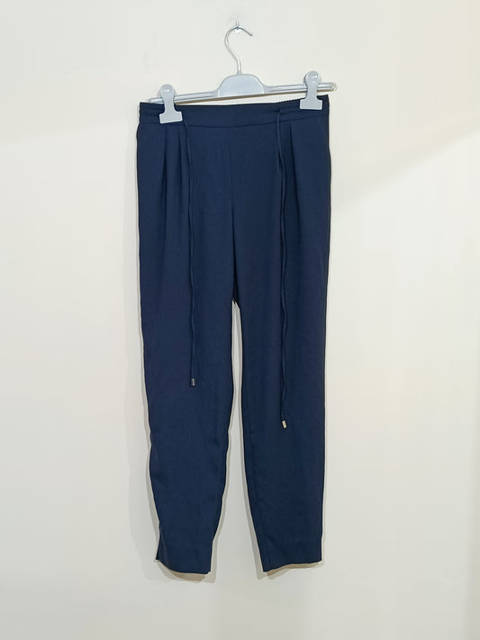 Pantalon fluide Zara bleu marine Taille XS