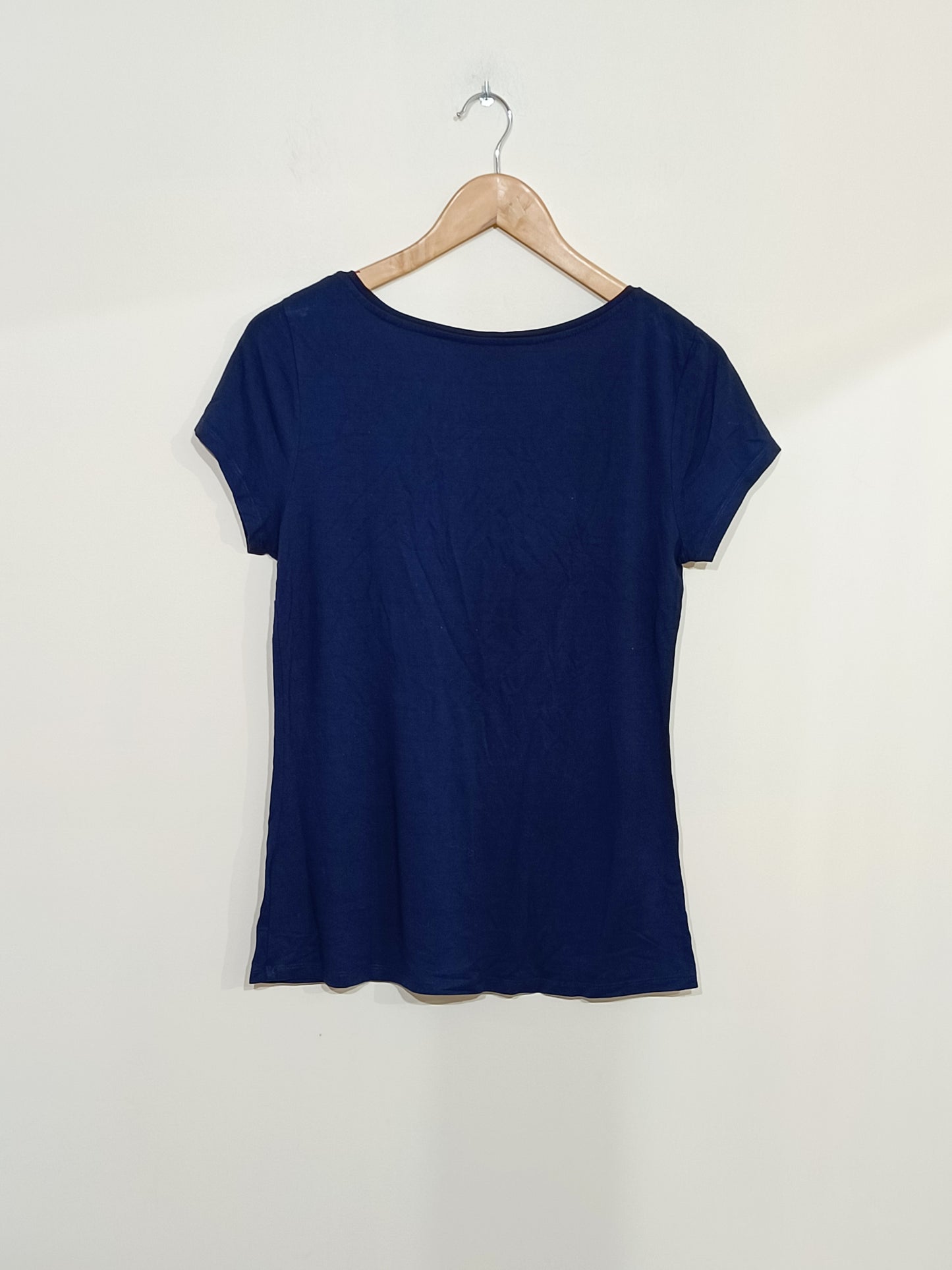 T-shirt Camaïeu bleu marine Taille L