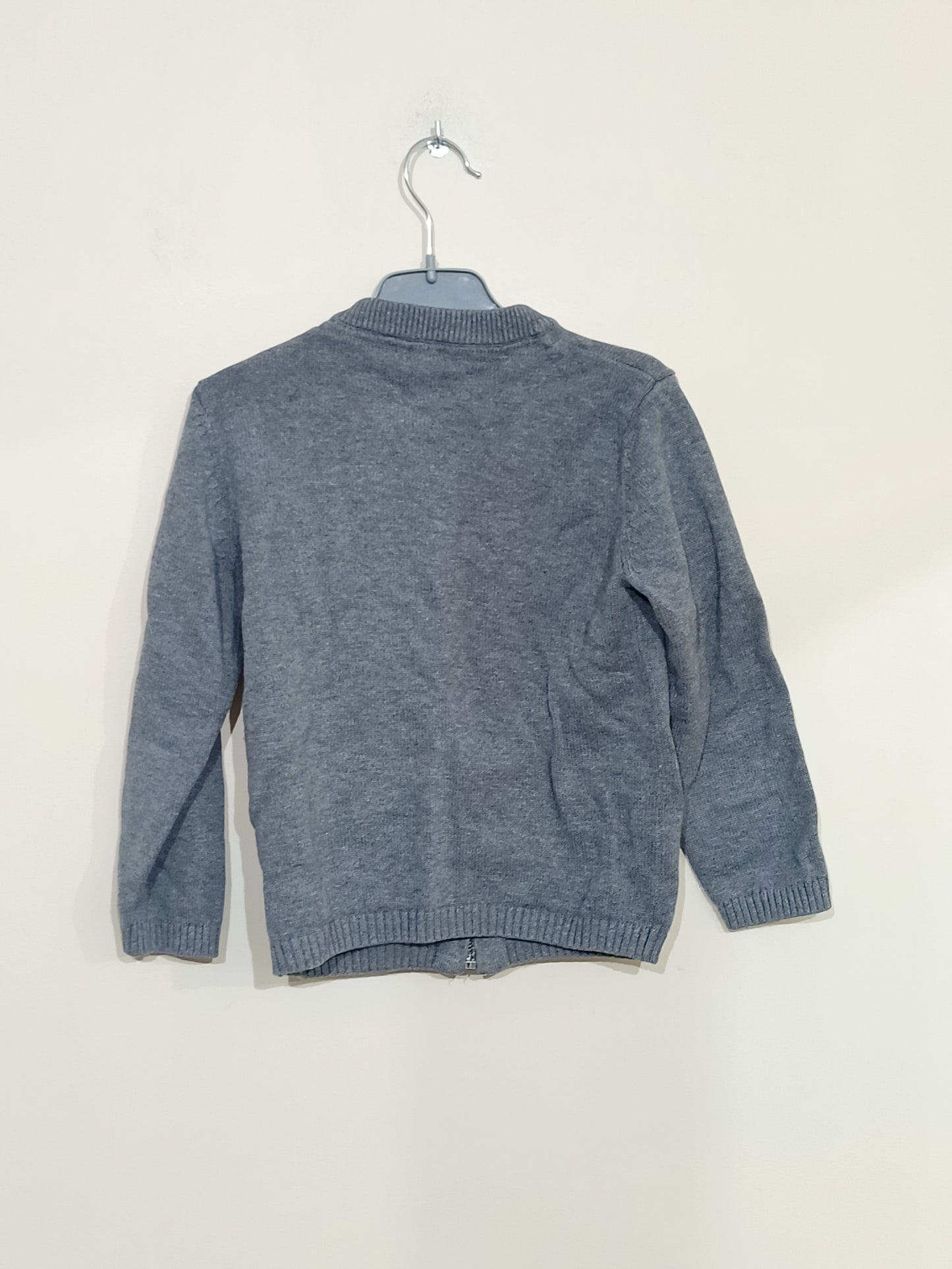 Gilet zippé Kiabi gris Taille 5 Ans