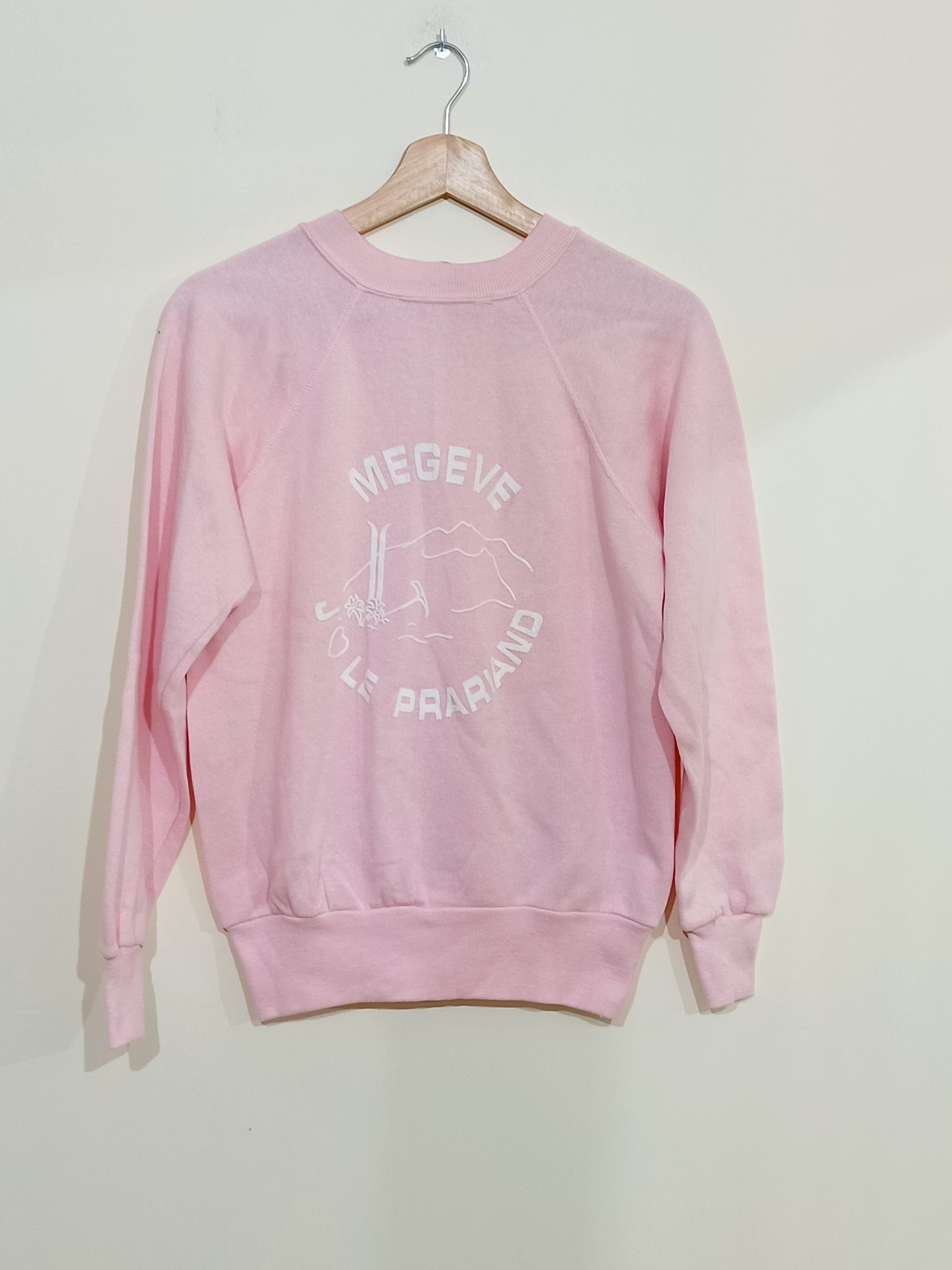 Sweat rose Imprimé Taille M