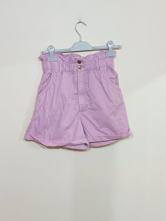 Short taille haute H&M rose Taille 36