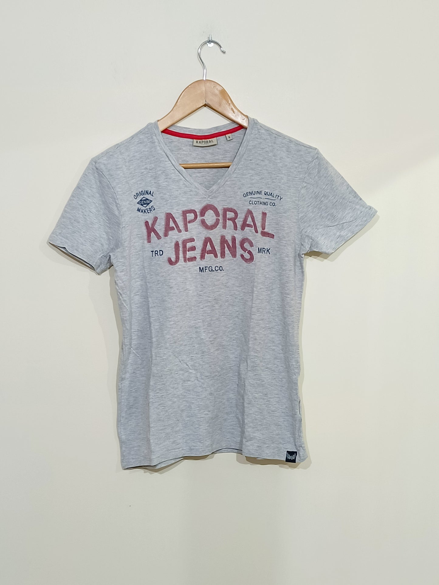 T-shirt Kaporal gris avec impression Taille S