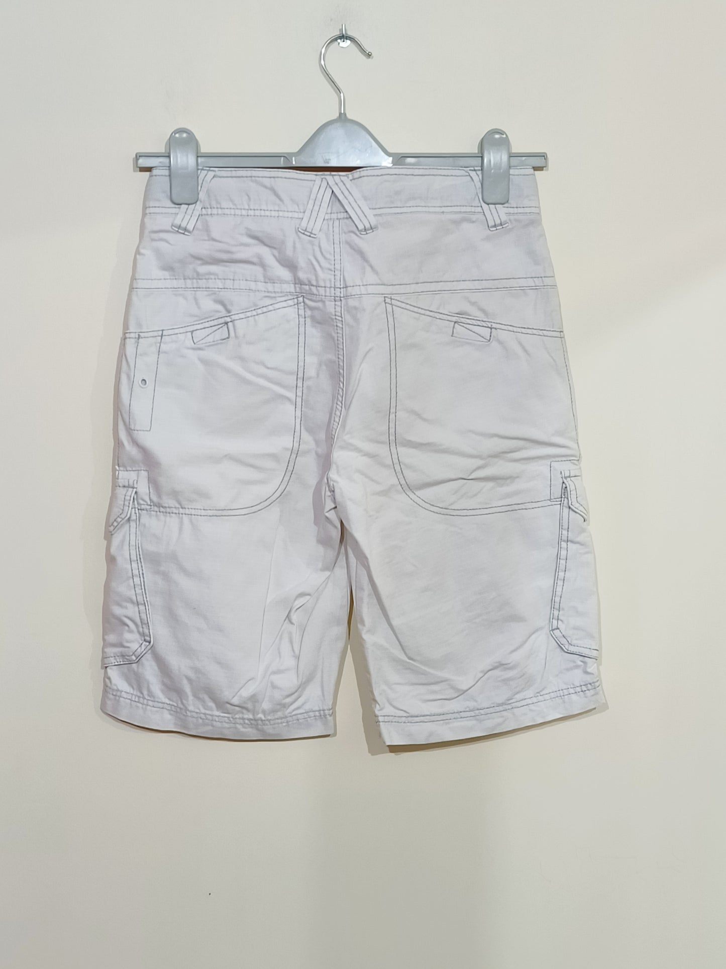 Short long S Raw Denim blanc Taille 38