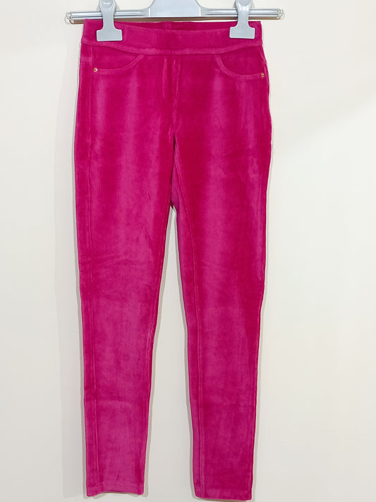 Jegging Kiabi rose en velours côtelé Taille 10 Ans