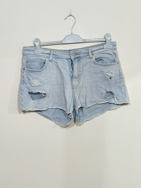 Short H&M bleu clair Taille 40