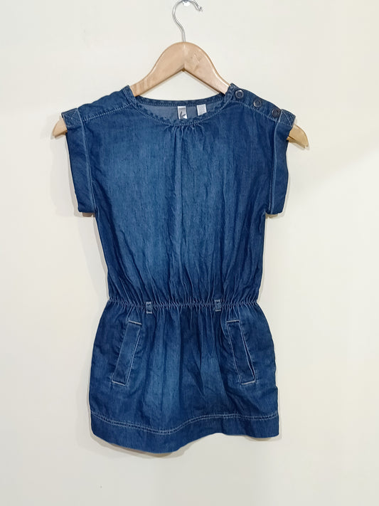 Robe en jeans Okaïdi bleue Taille 8 ans