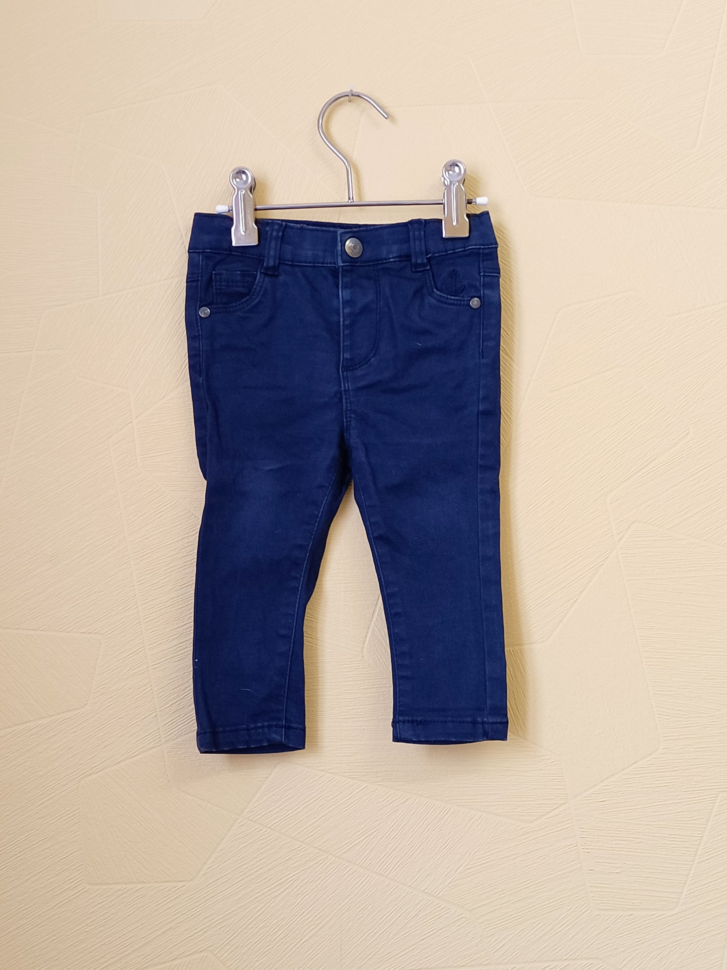 Jeans Tape à l'Œil bleu marine Taille 12 Mois