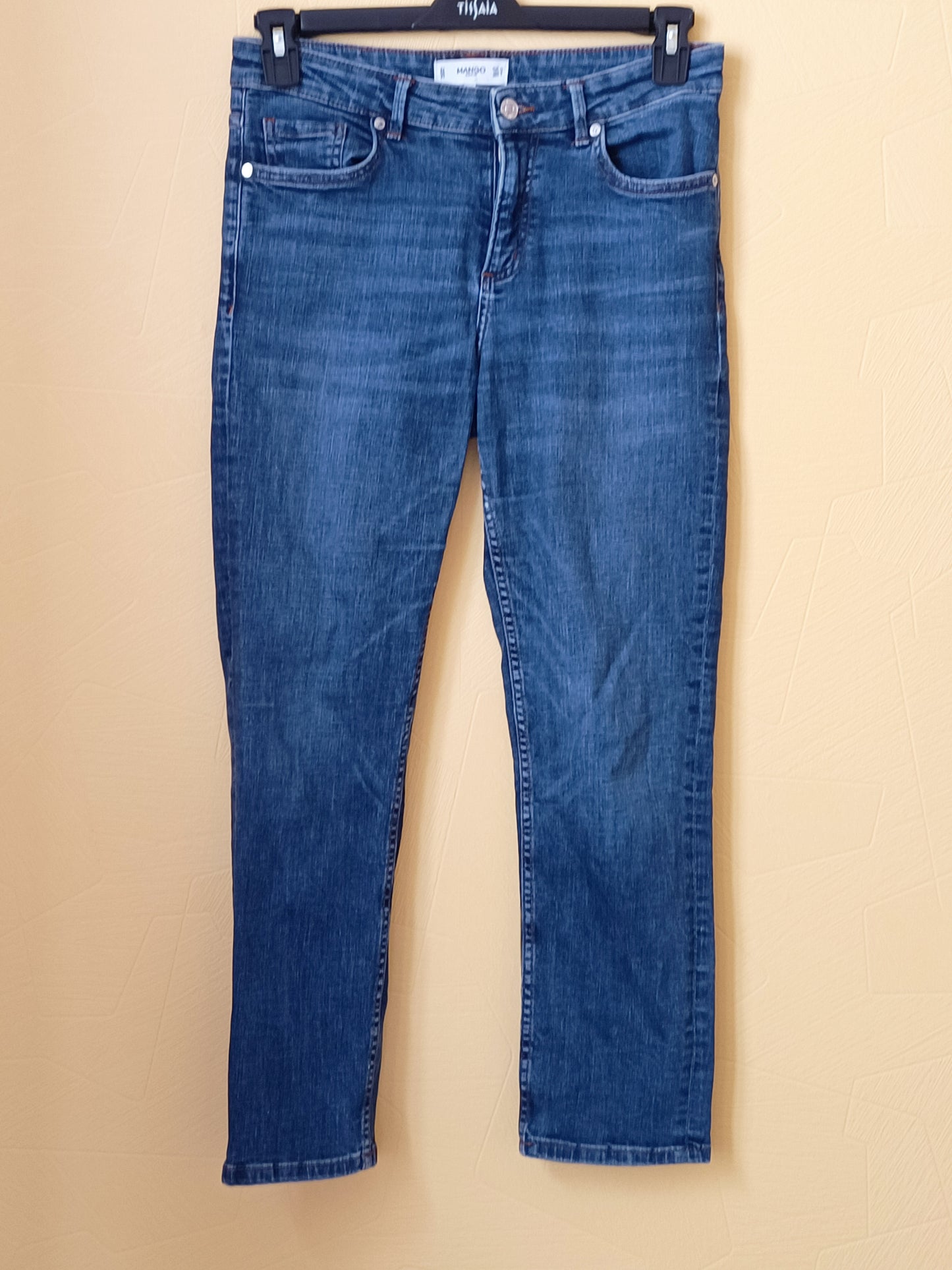 Jeans Mango bleu Taille 40