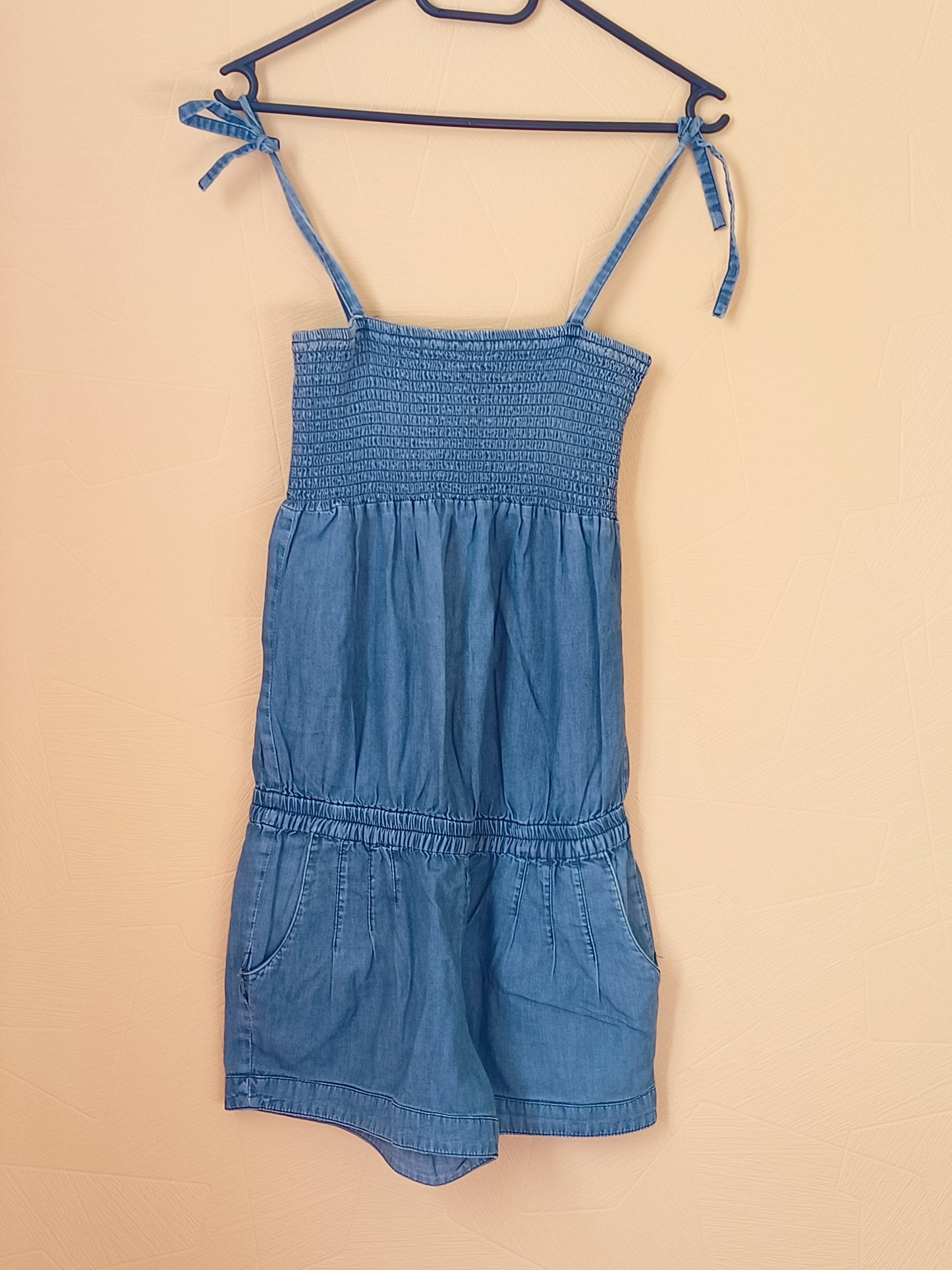Combi-short Walk and Talk bleu jeans Taille 38