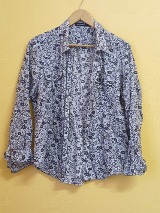 Chemise Monoprix Autre Ton fleurie Taille 46