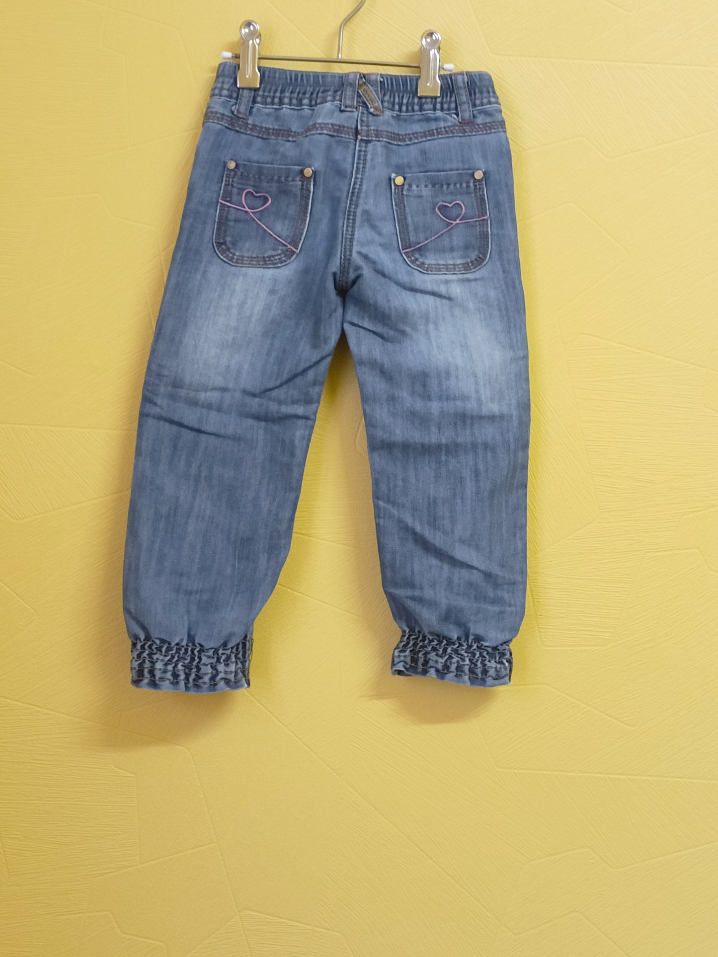 Jeans Punk idz bleu délavé Taille 3 Ans