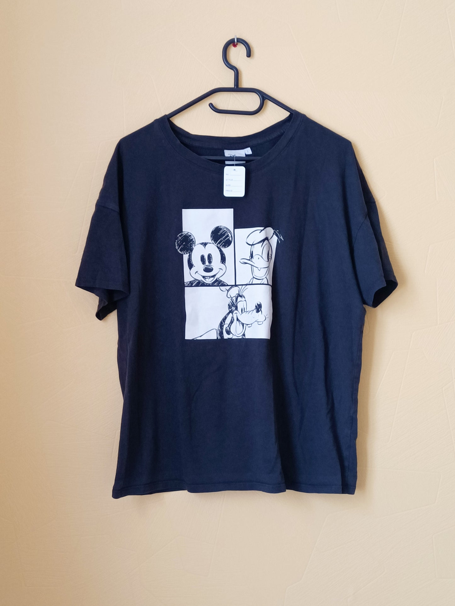 T-shirt Disney gris anthracite avec impression Taille L