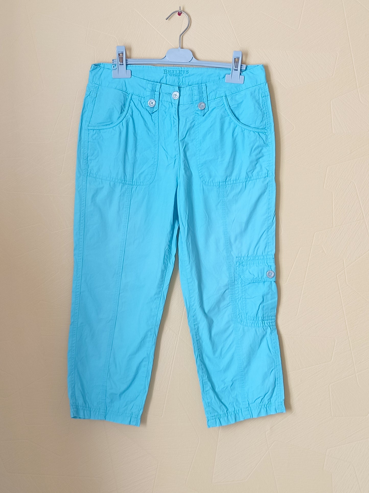 Pantacourt Bexleys Woman turquoise Taille 38