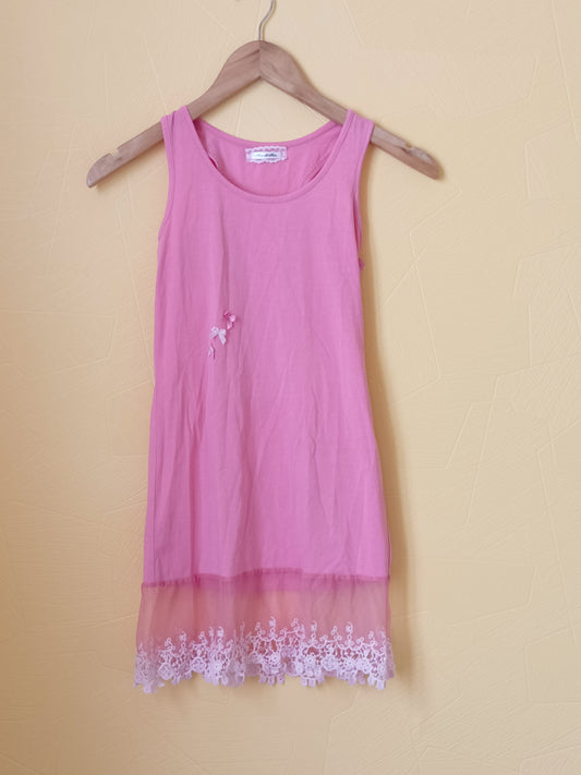Robe Fun & Fun rose Taille 10 Ans