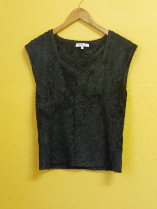 Pull sans manches Morgan noir Taille XL